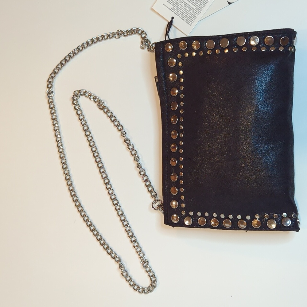 Zara Metal Studded Crossbody Bag - 6085/710 - man made